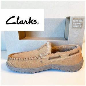 clarks venetian moccasin slipper